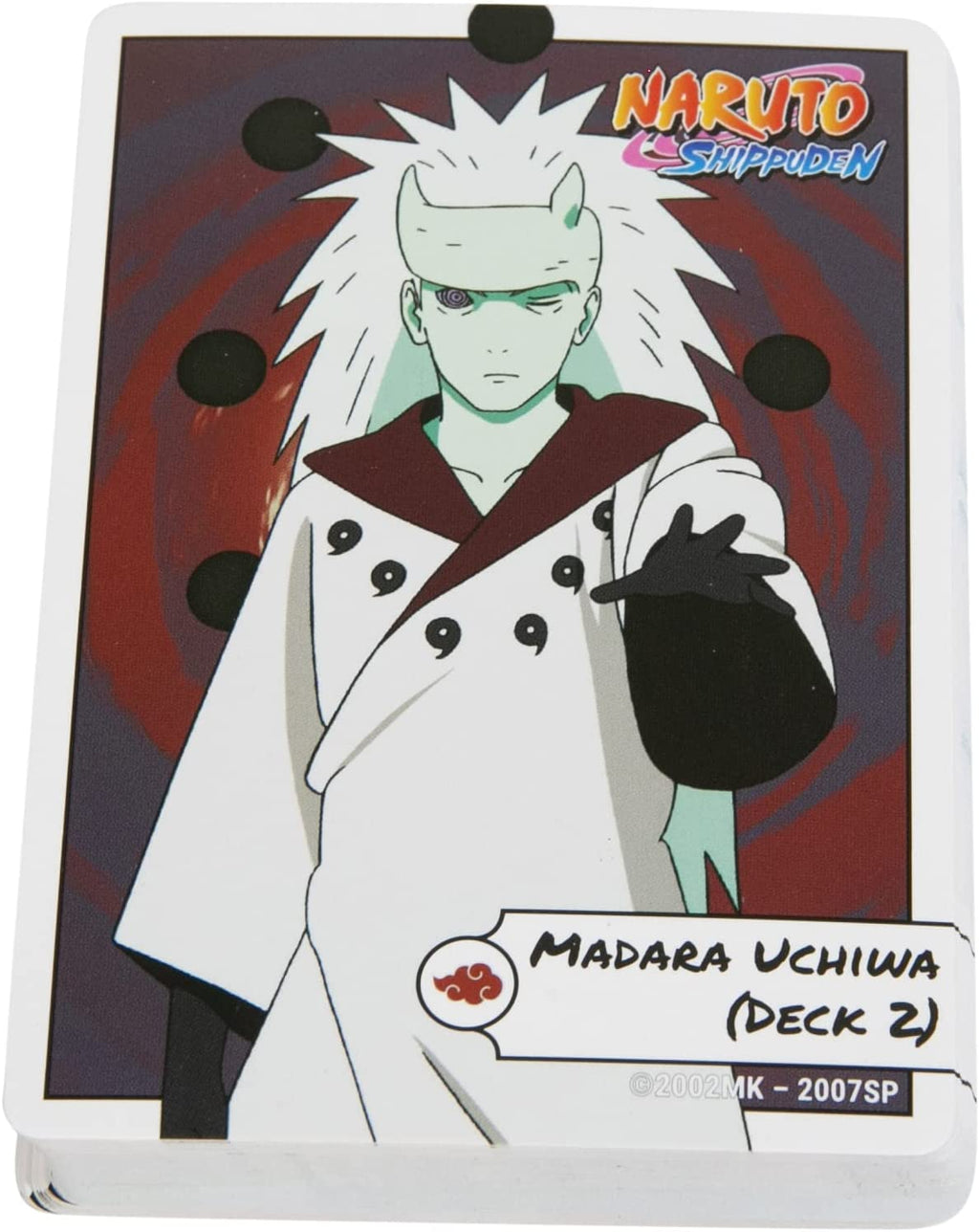 Vue d'une carte du jeu de société Naruto Le Combat Ninja de Topi Games