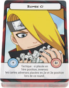 Vue d'une carte du jeu de société Naruto Le Combat Ninja de Topi Games