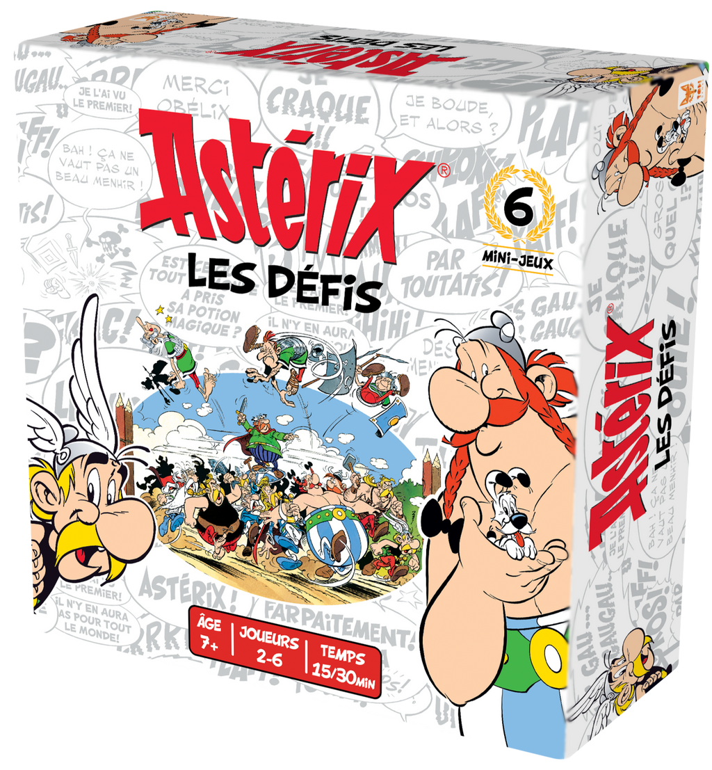 Boite du jeu Astérix-Les Défis