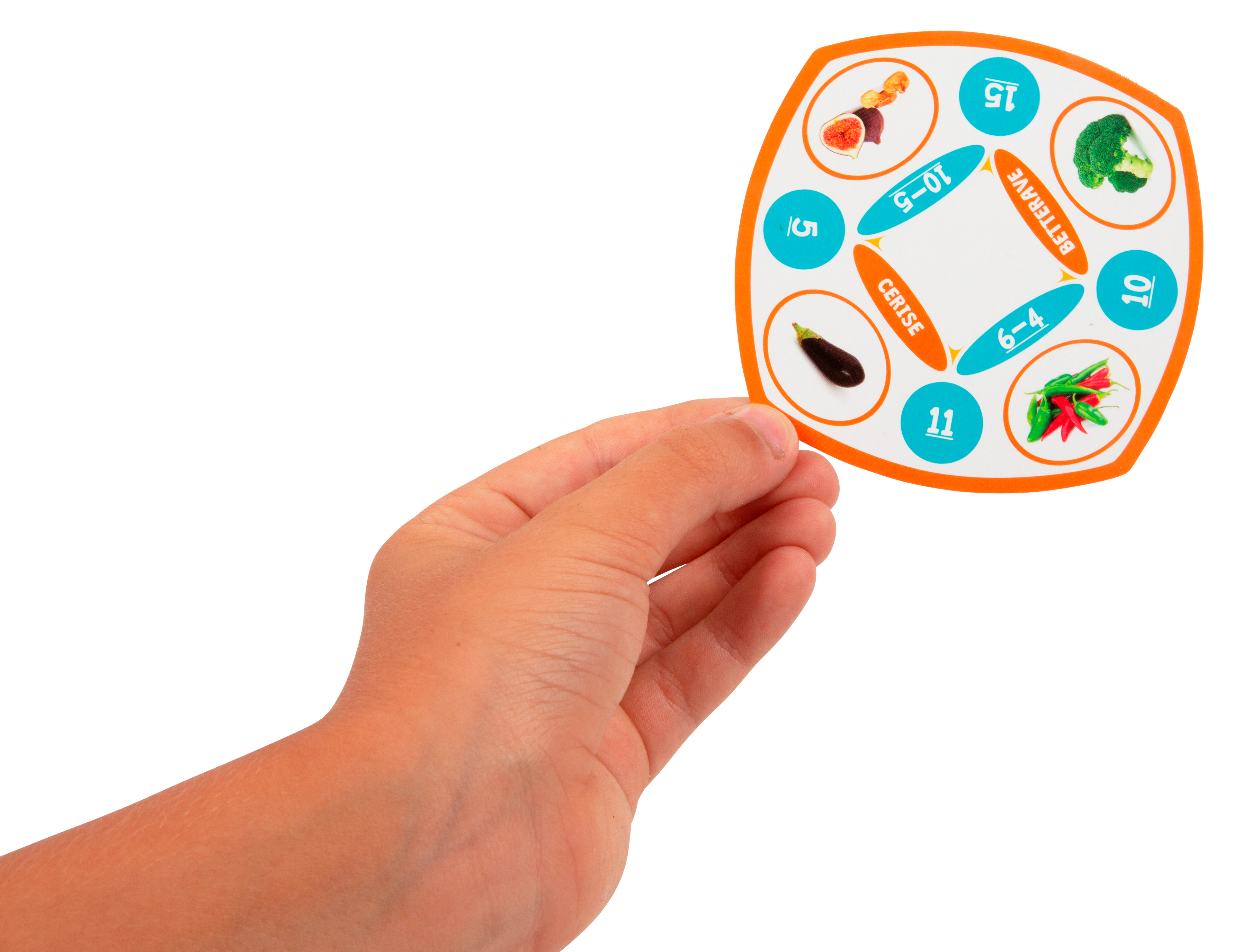 Une des cartes du jeu de société Crazy Chrono