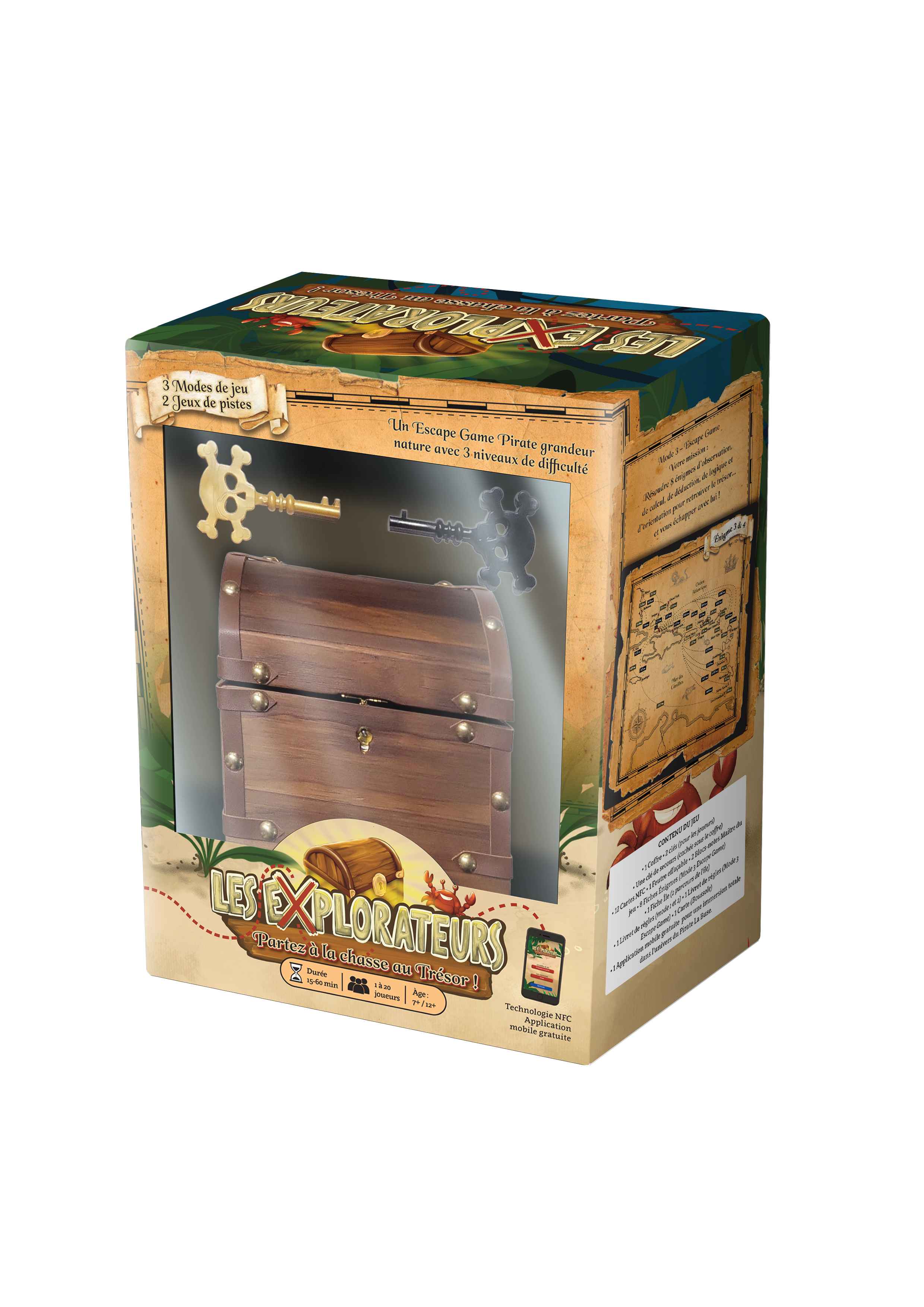 Les explorateurs - Partez à la chasse au trésor