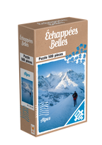 Boite du Puzzle 500 pièces Echappées Belles - ALPES