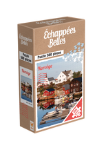 Boite du Puzzle 500 pièces Echappées Belles - NORVEGE