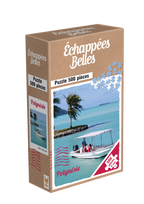 Boite du Puzzle 500 pièces Echappées Belles - POLYNESIE