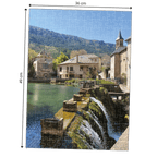 Dimensions du Puzzle 208 pièces Echappées Belles - Cévennes