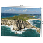 Dimensions du Puzzle 500 pièces Echappées Belles - Guadeloupe