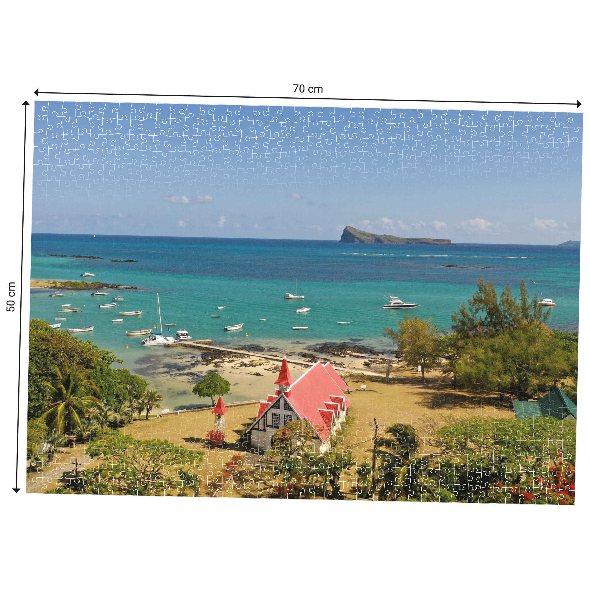 Puzzle Echappées Belles - Ile Maurice