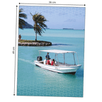 Dimensions du Puzzle Echappées Belles - Polynésie 500 pièces