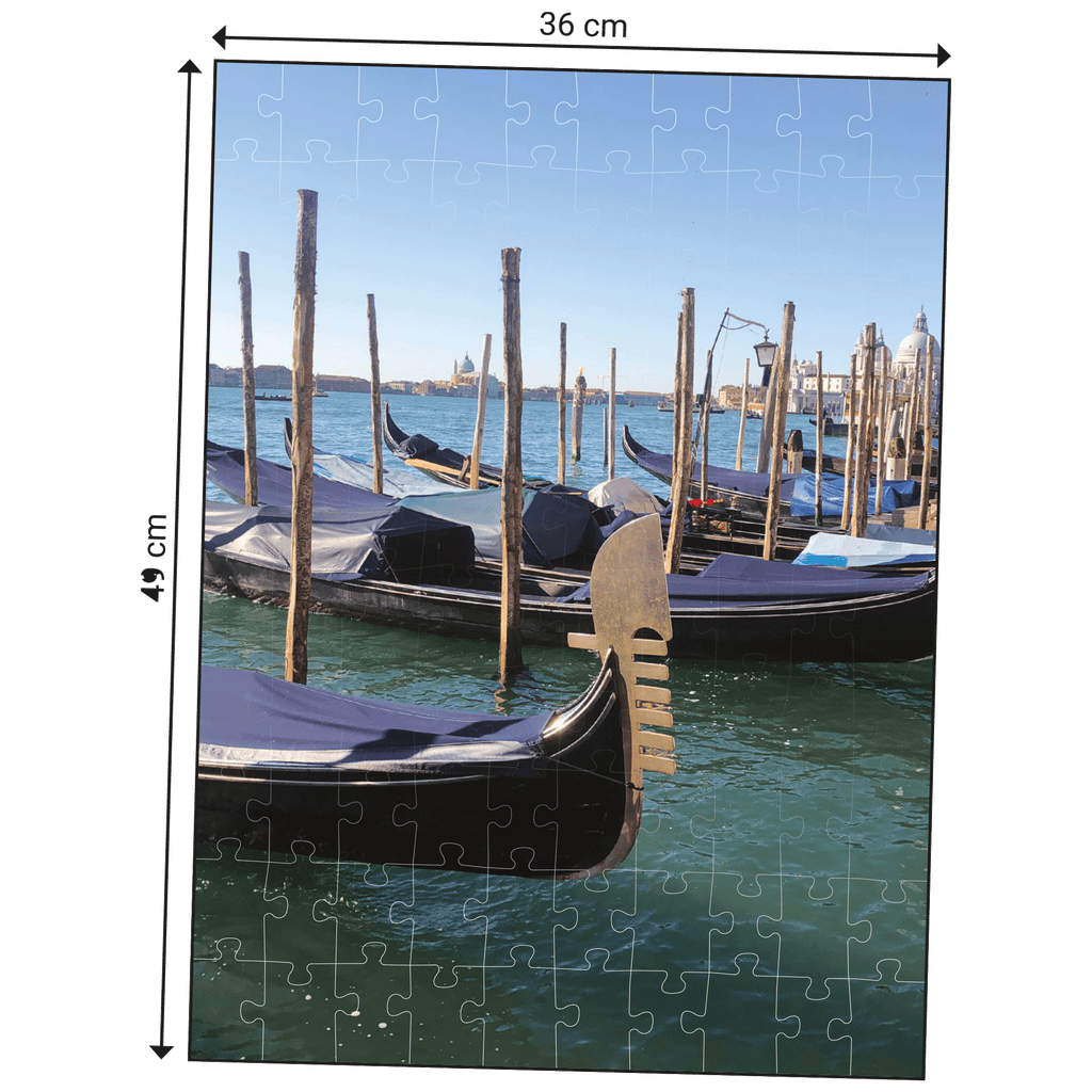 Dimensions du Puzzle Echappées Belles - VENISE 100 pièces