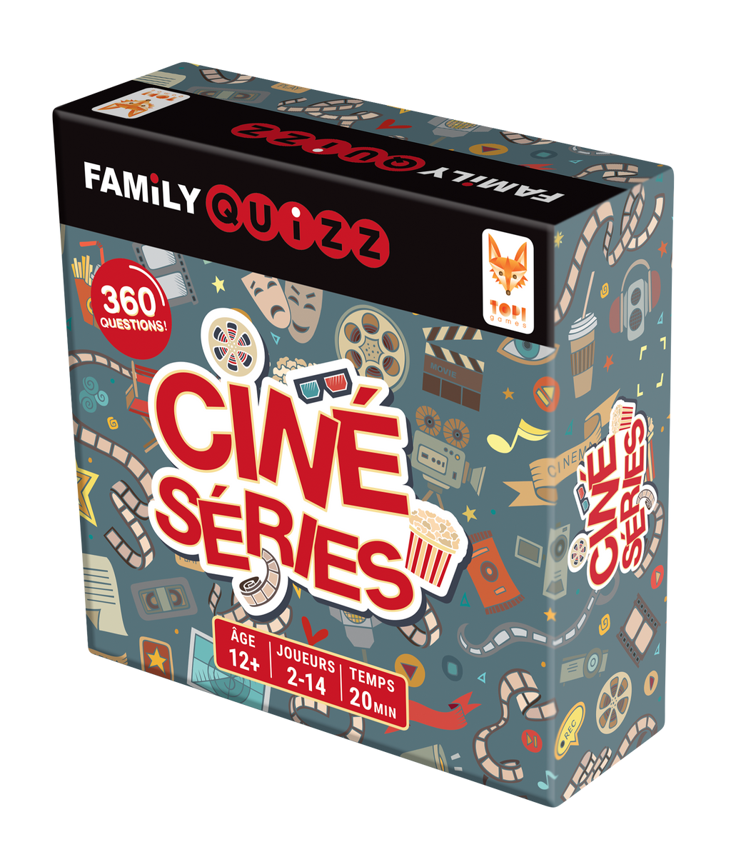 Jeux de société Family quizz cinéma & série tv