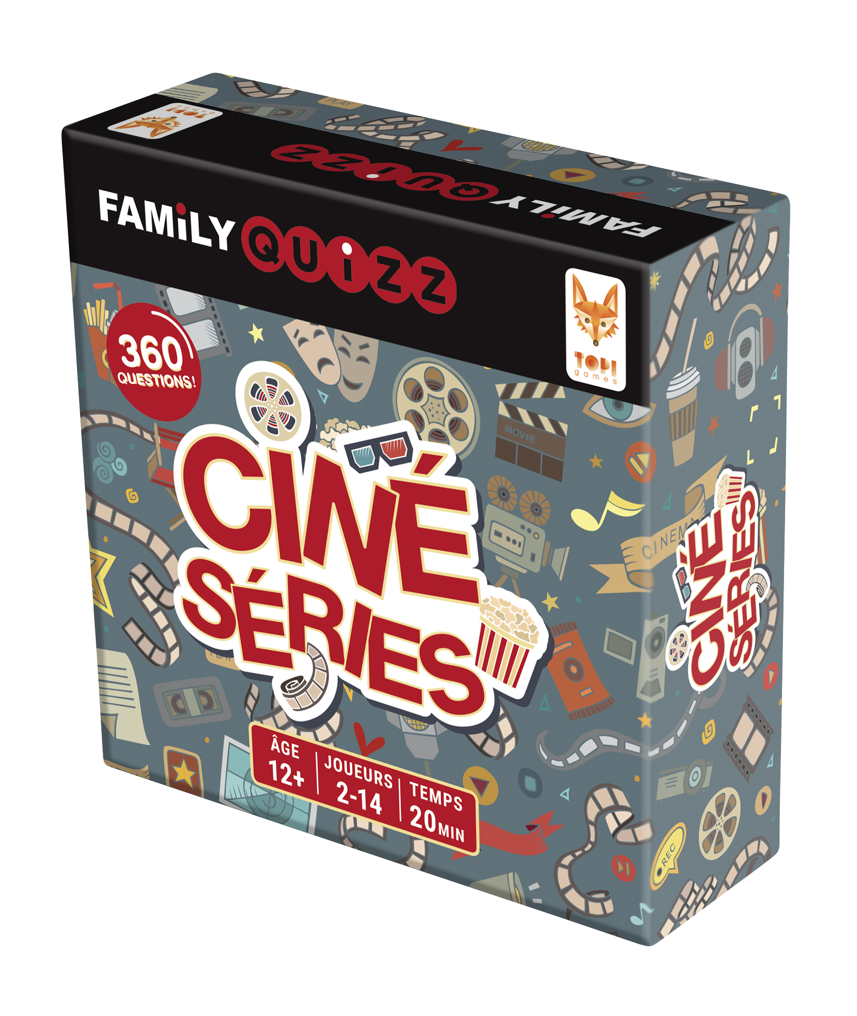 Jeux de société Family quizz cinéma & série tv