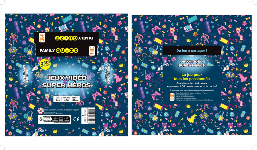 Family Quiz – Video Games &amp; Superheroes