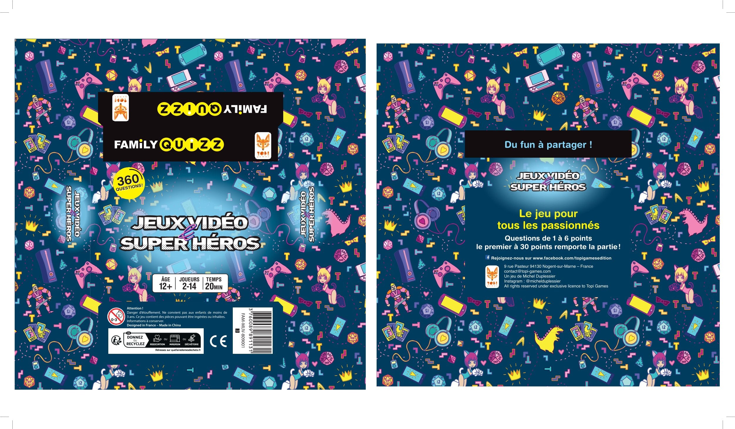 Family Quiz – Video Games &amp; Superheroes