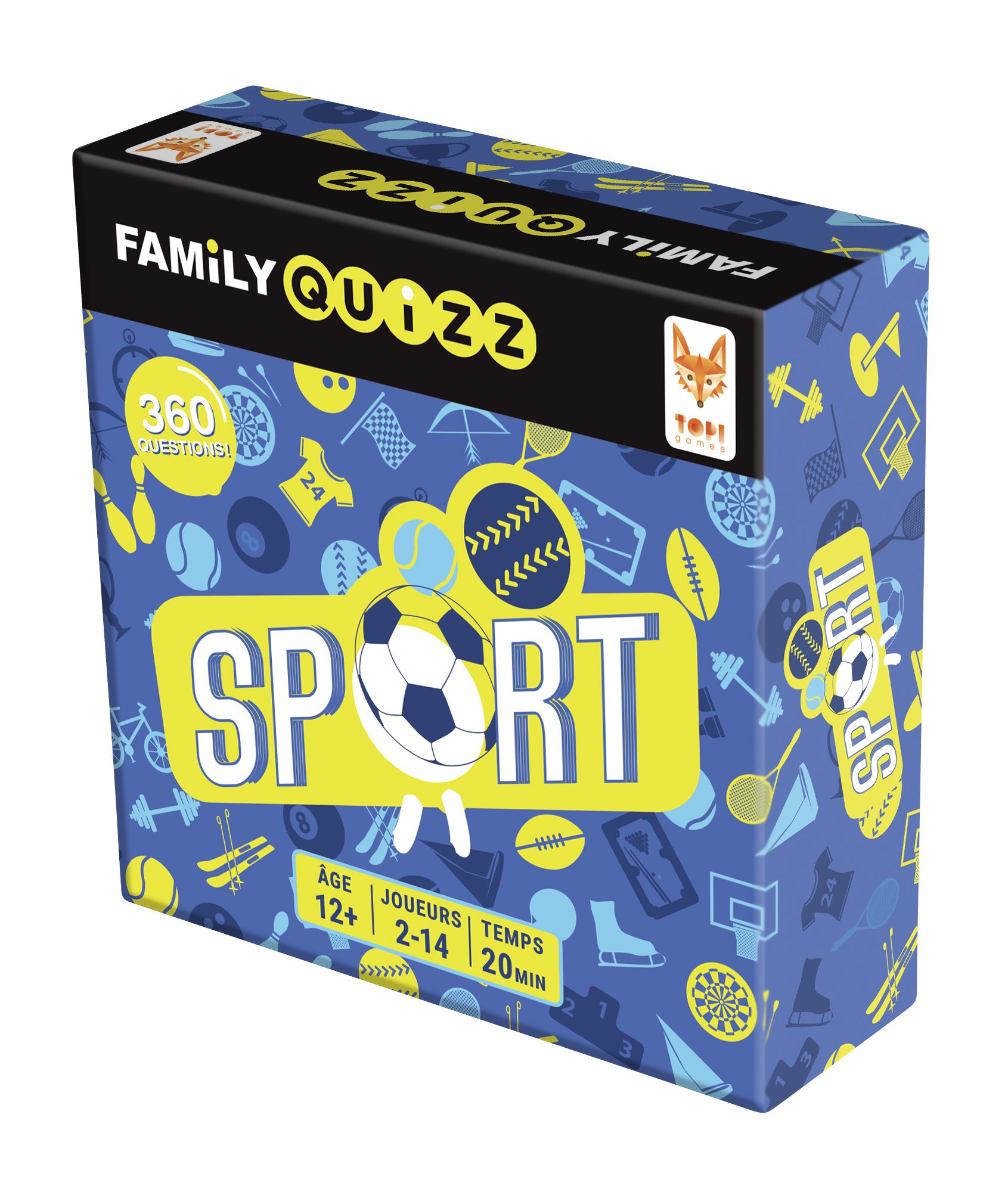 Jeu de société Family quizz TV Sport
