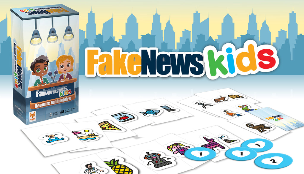 Bannière du jeu Fake News Kids