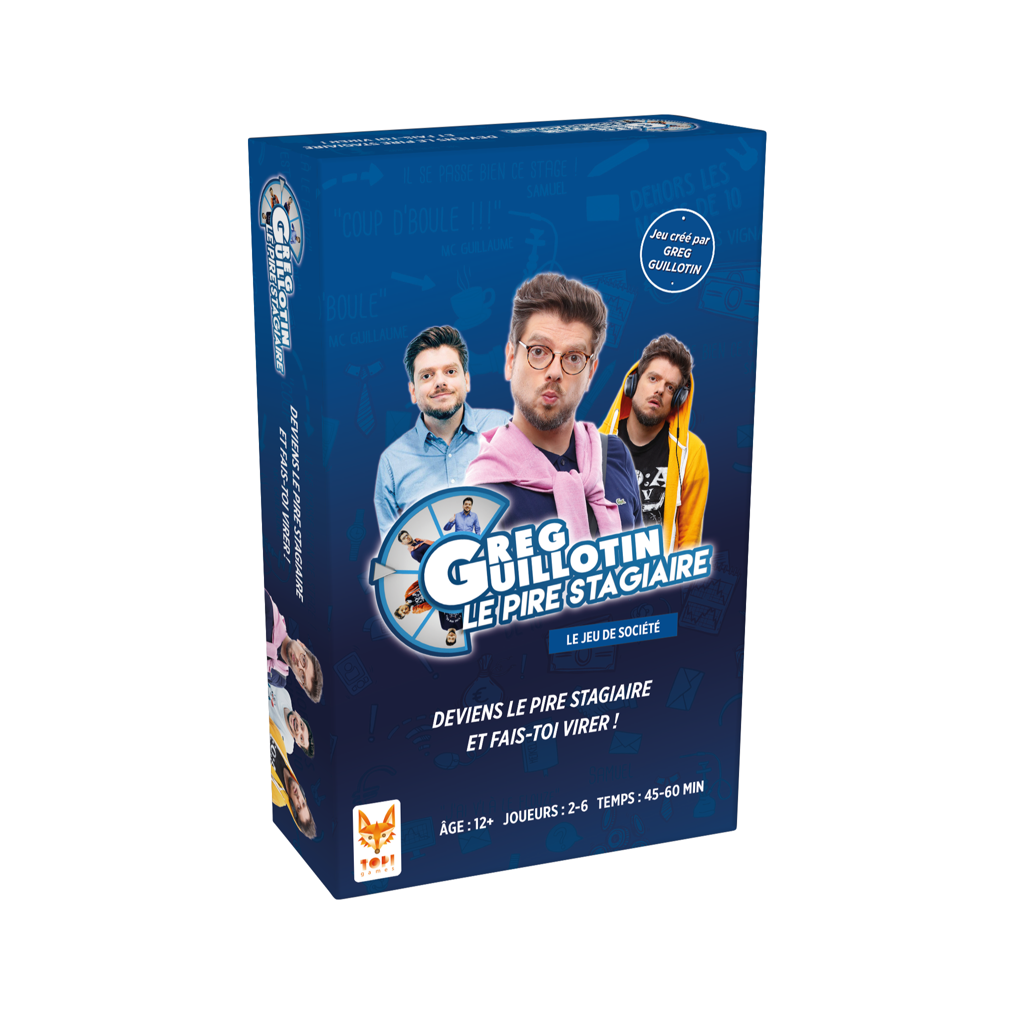 Jeu de société Greg Guillotin Le Pire Stagiaire