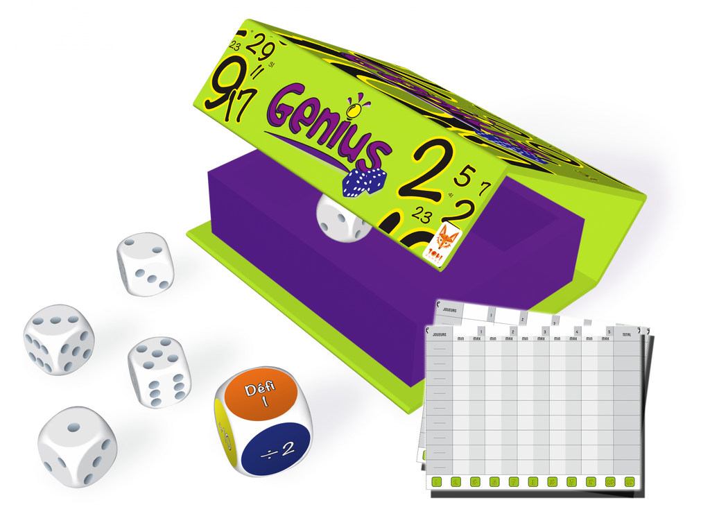 Jeu déplié Genius Topi Games