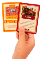 Jeu de société Harry Potter - Contenu de la boite - Vue des cartes