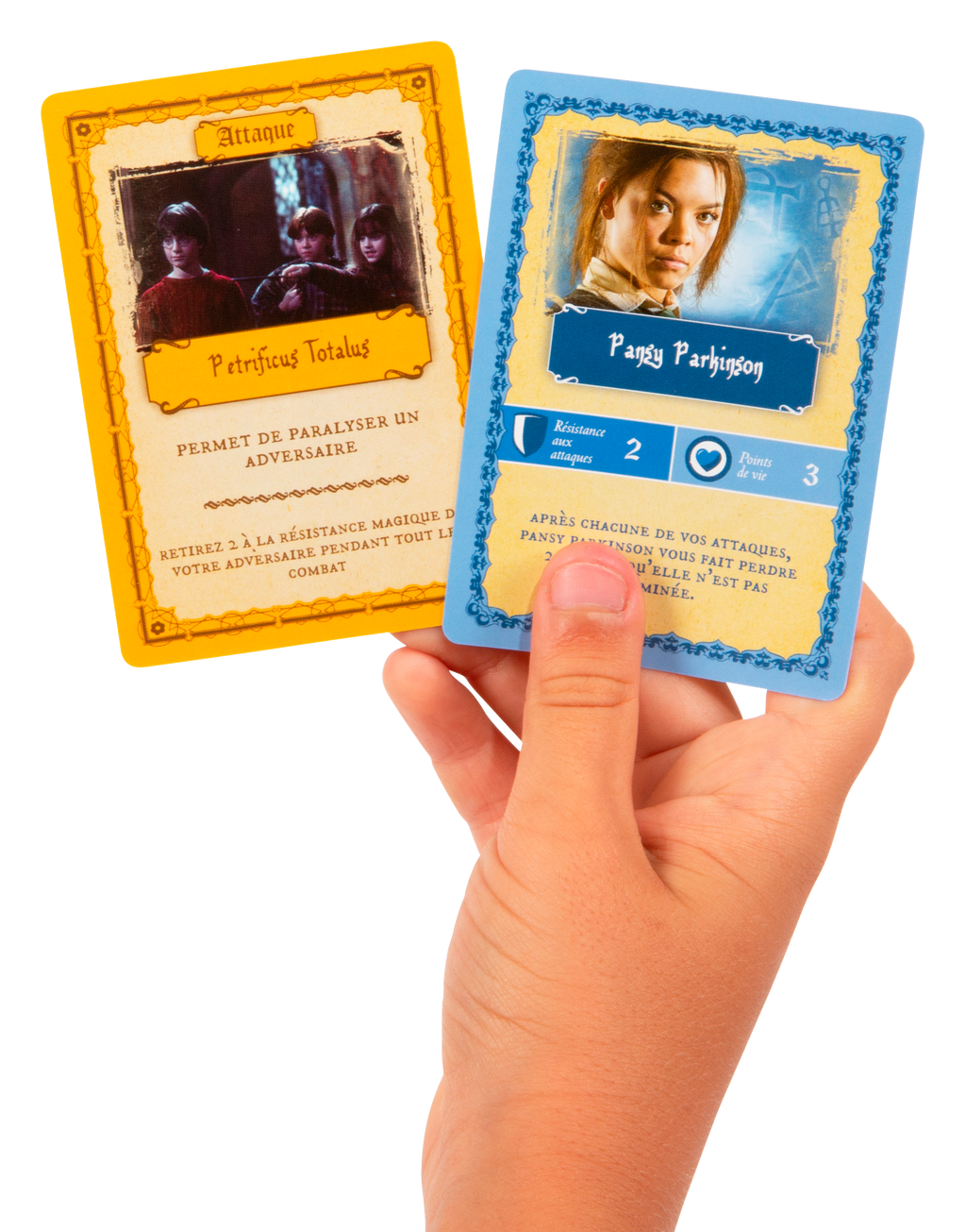 Jeu de société Harry Potter - Contenu de la boite - Vue des cartes