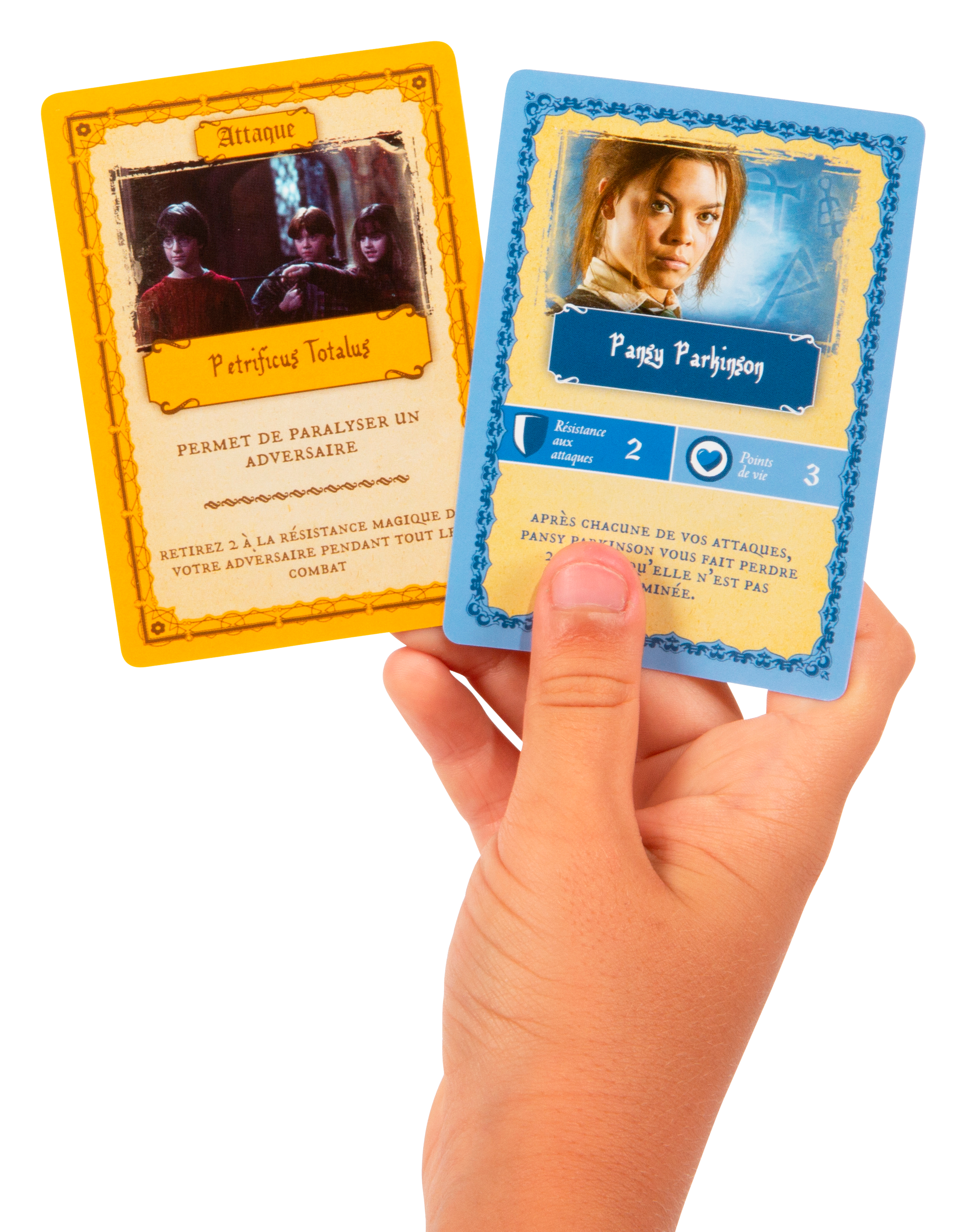 Jeu de société Harry Potter - Contenu de la boite - Vue des cartes