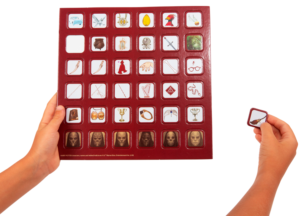 Jeu de société Harry Potter - Contenu de la boite - Vue des jetons
