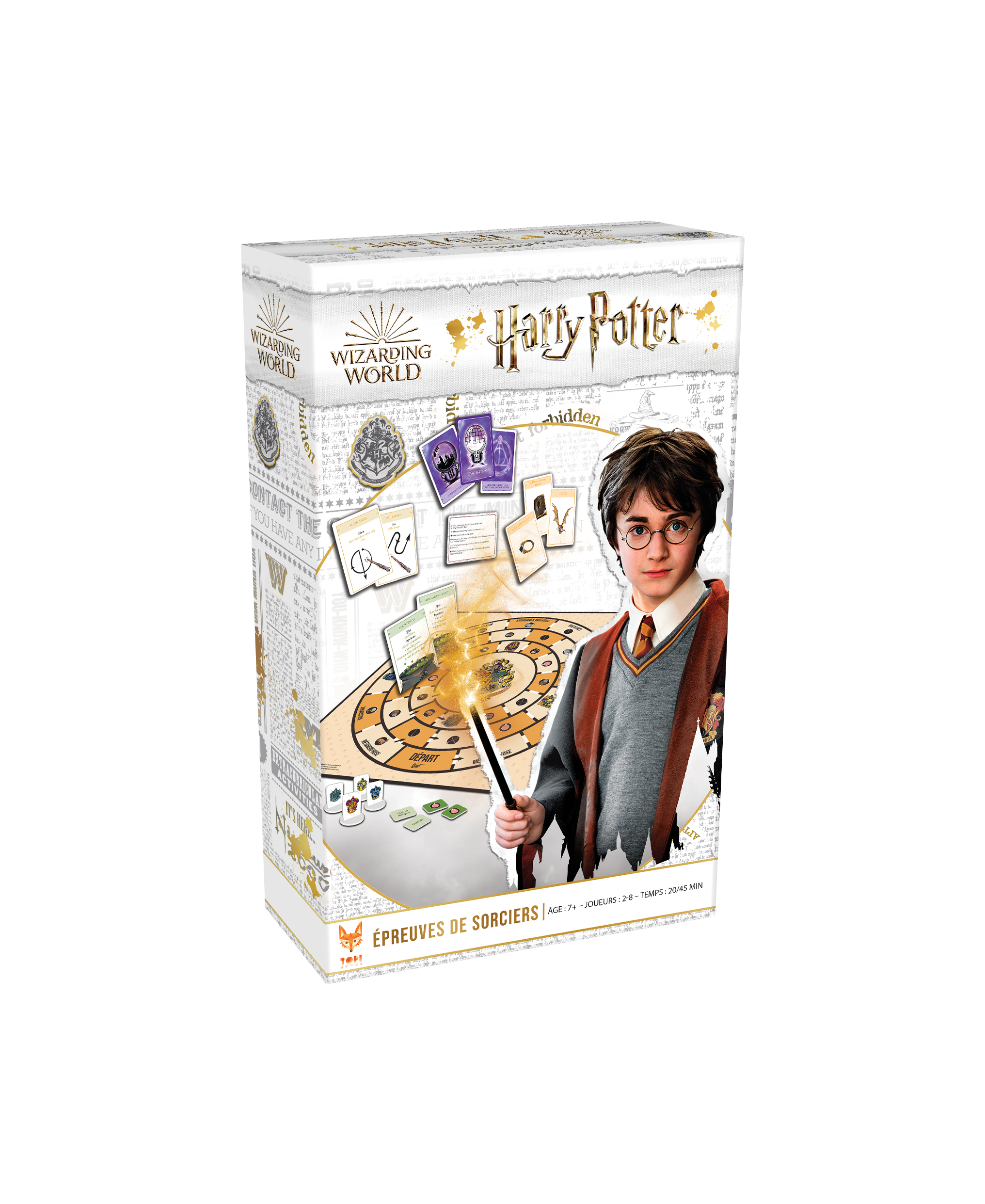 Jeu de société Harry Potter-Epreuves-de-Sorcier Topi Games