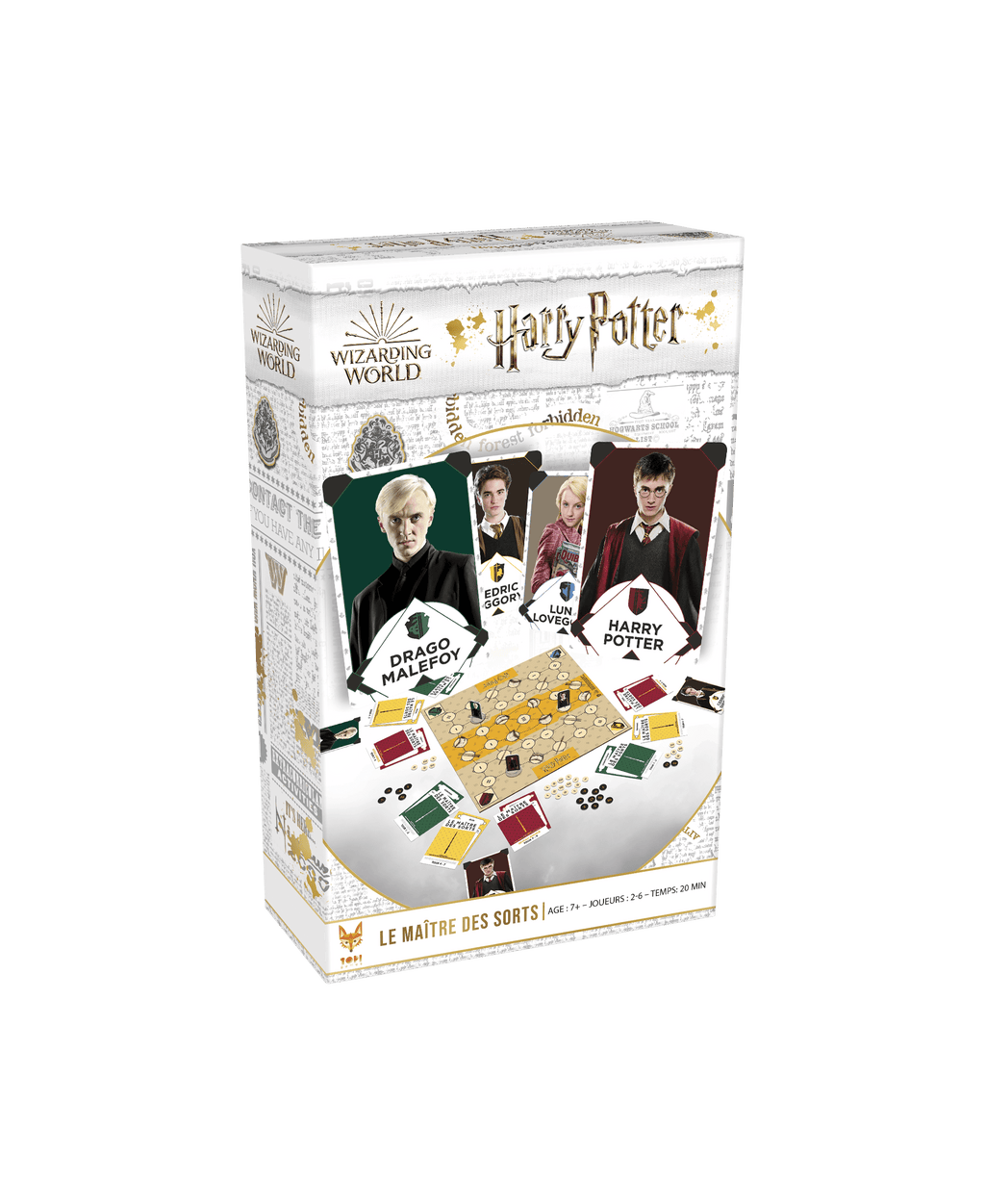 Boite Jeu de société Harry Potter - Le Maitre des Sorts