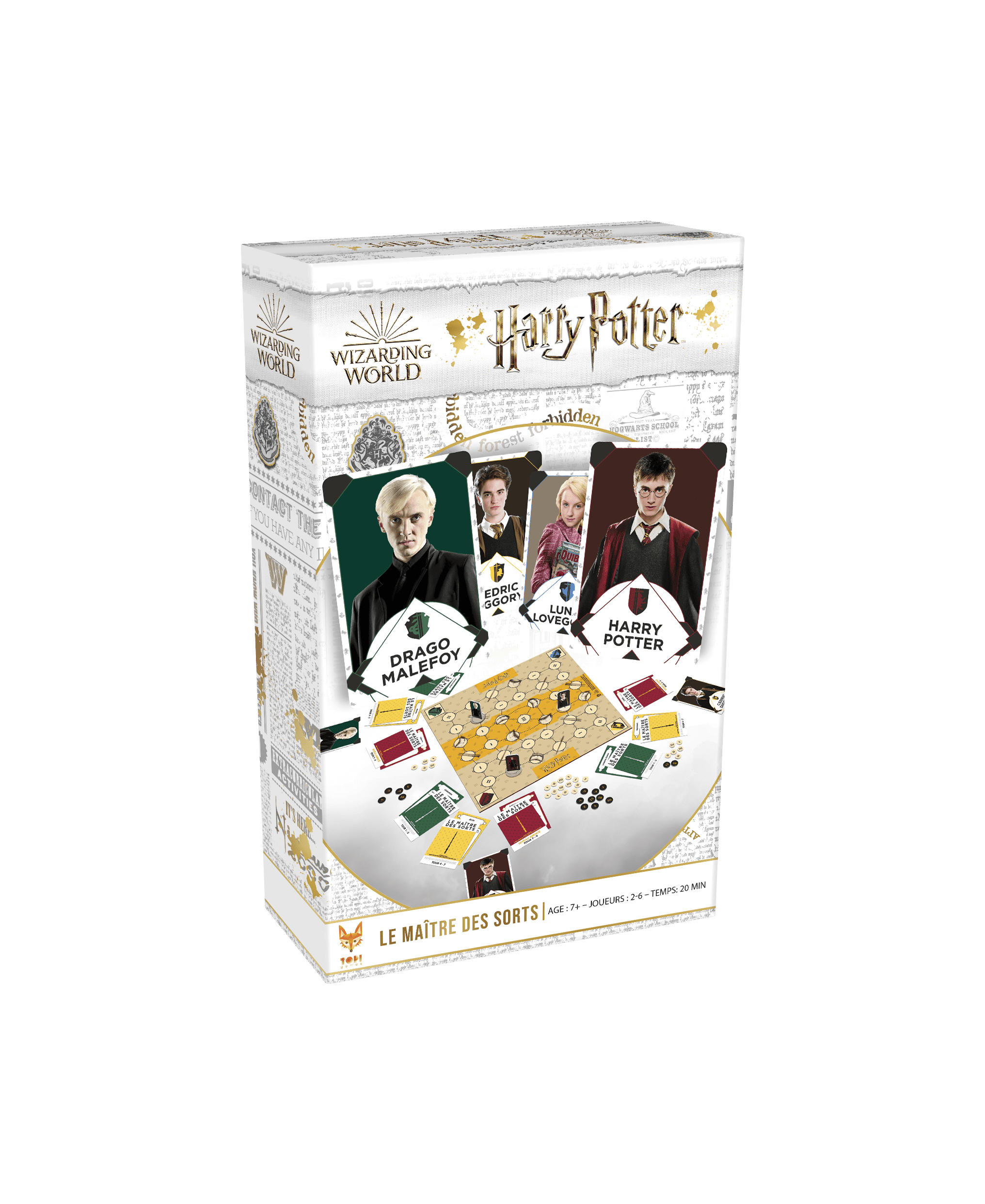 Boite Jeu de société Harry Potter - Le Maitre des Sorts