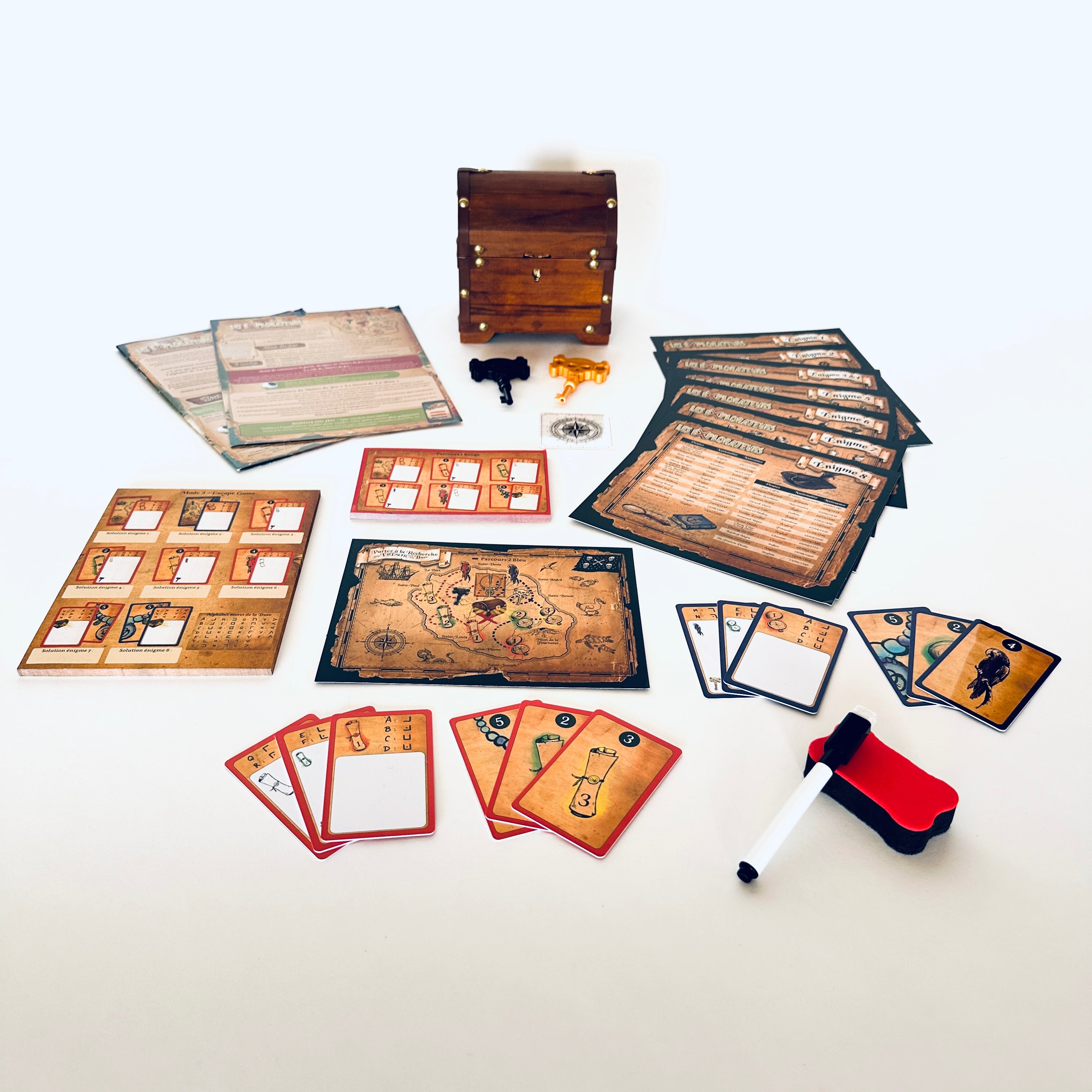 Les explorateurs - Partez à la chasse au trésor