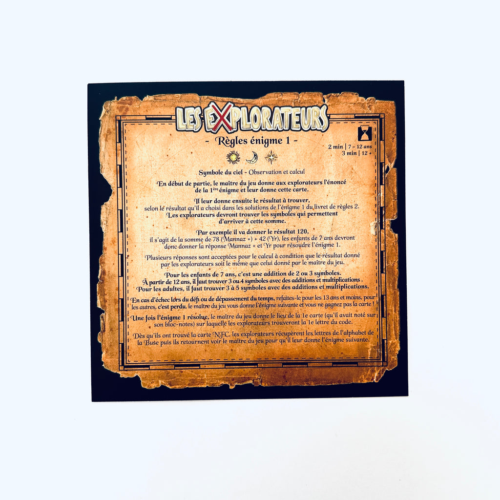 Les explorateurs - Partez à la chasse au trésor