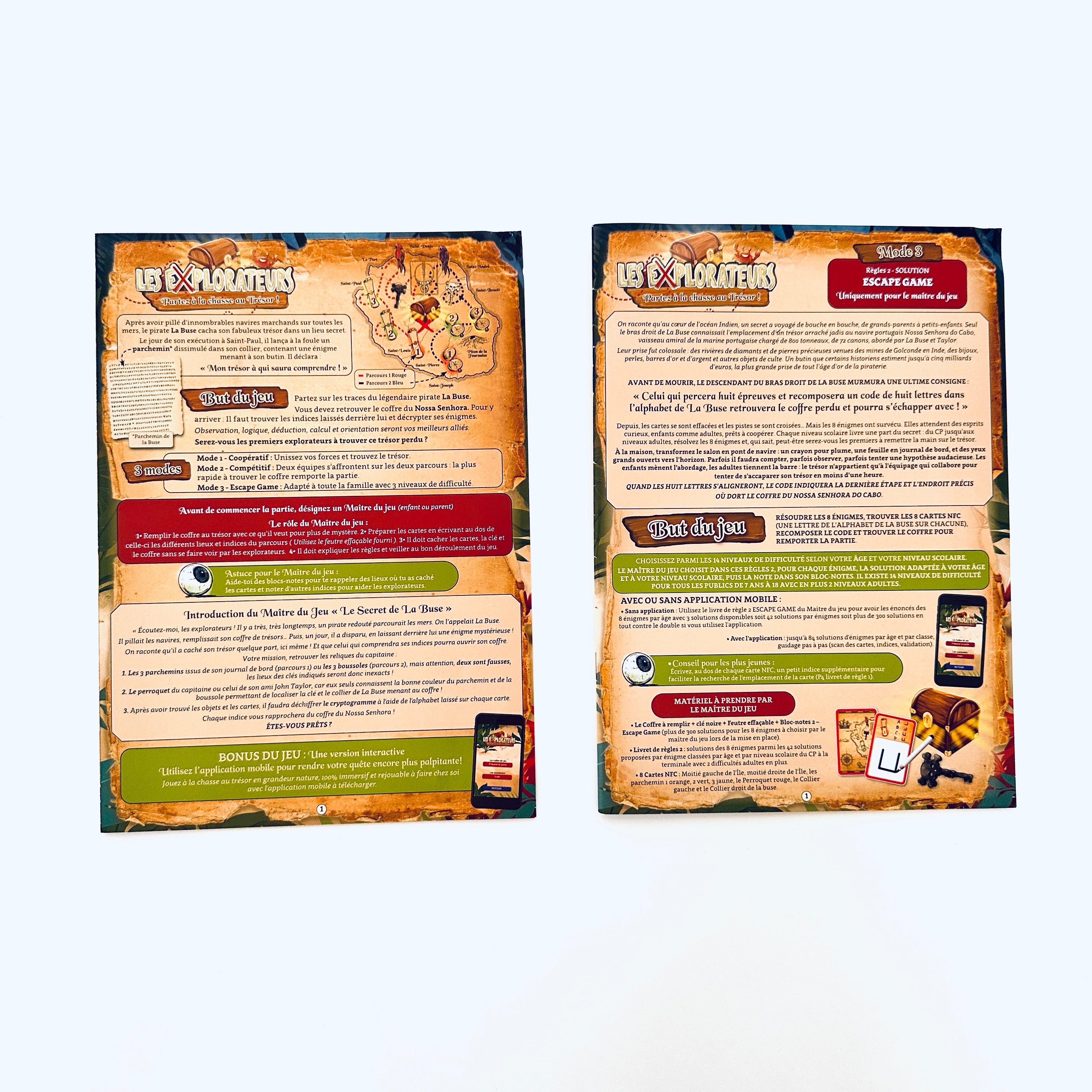 Les explorateurs - Partez à la chasse au trésor