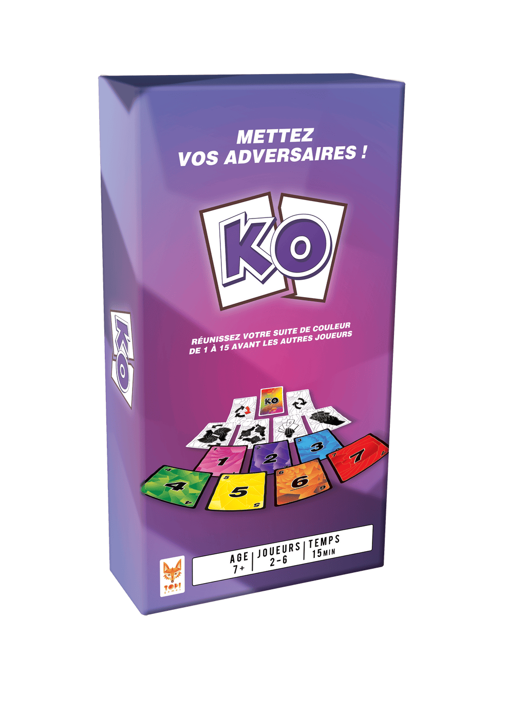 Jeu de société KO de Topi Games