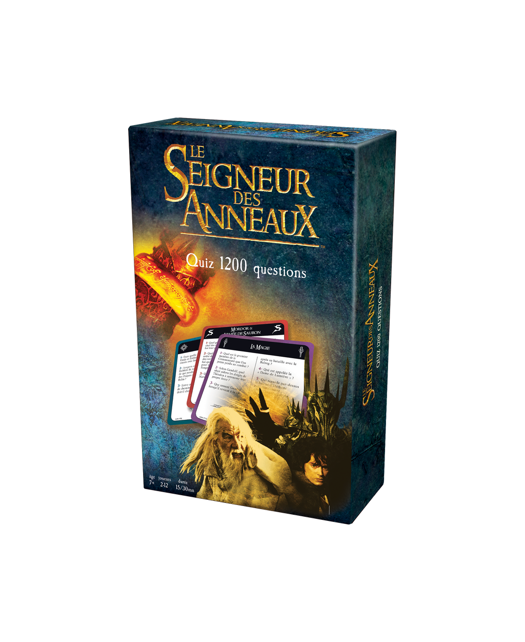 Boite du jeu de société Seigneur des anneaux Quiz 1200