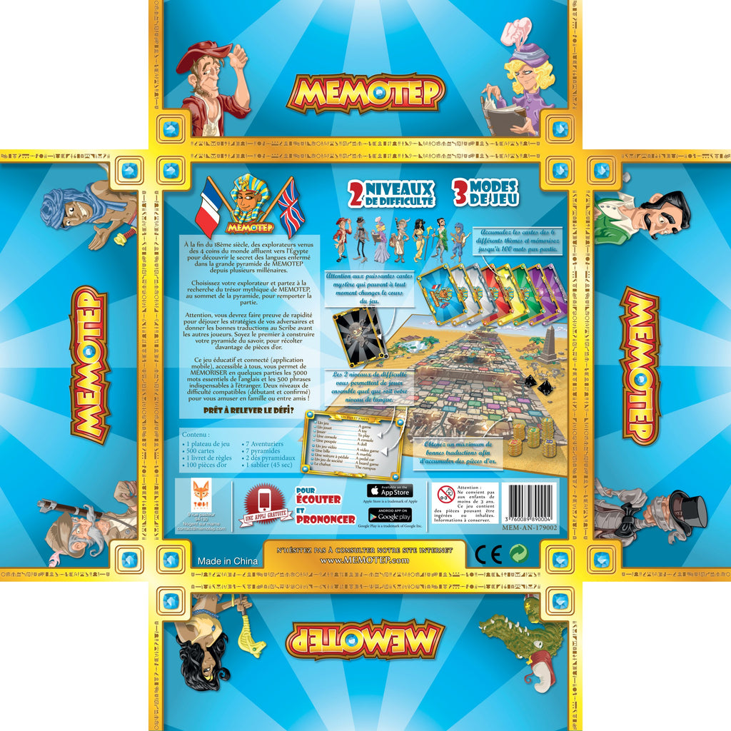 MEMOTEP – Französisch/Englisch