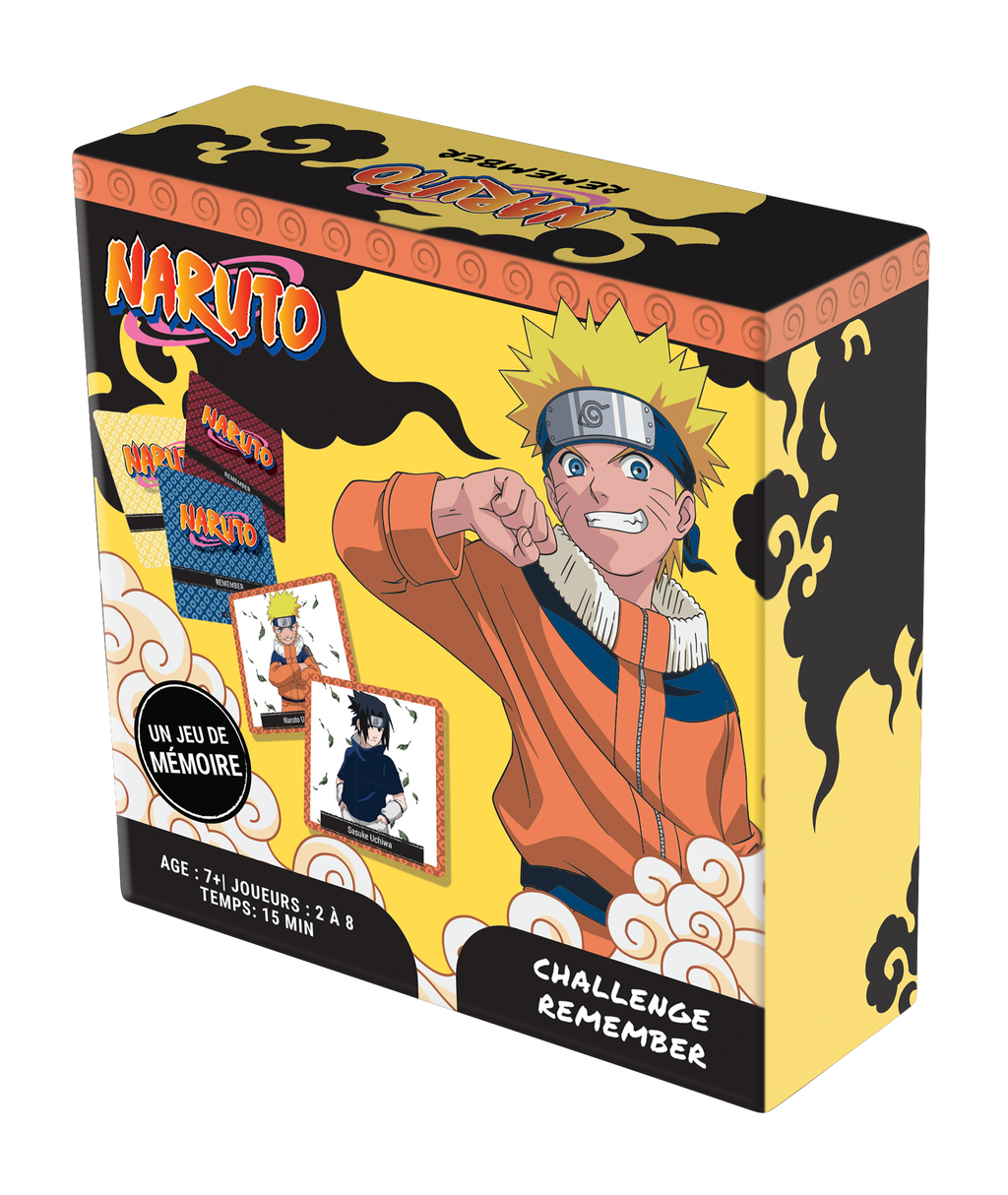 Jeu de société Naruto-Challenge Remember