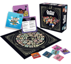 Boîte du jeu One Piece - Méga Quiz avec plateau, cartes et questions couvrant les 17 arcs de l’anime.