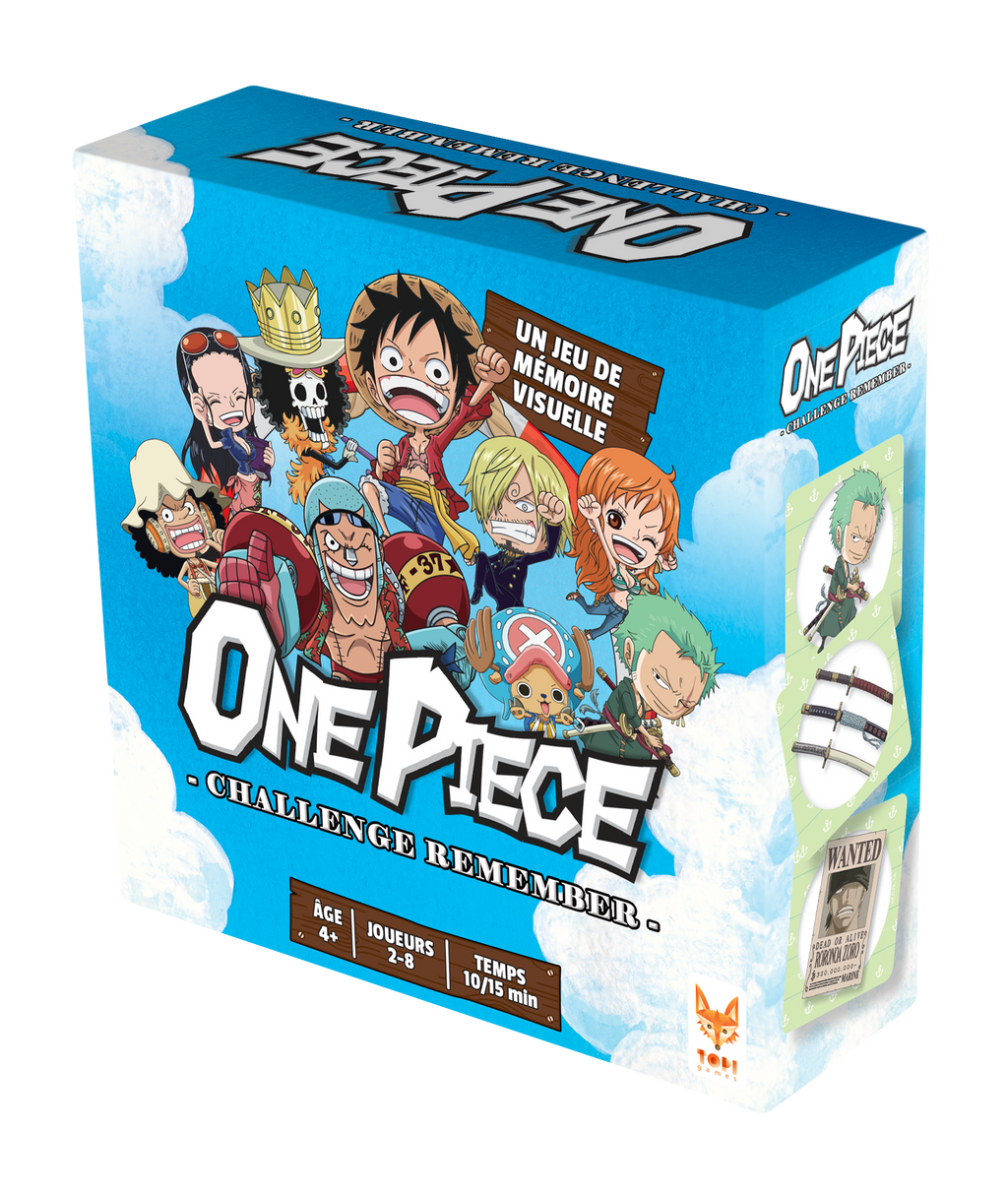 Jeu de société One Piece Challenge Remember