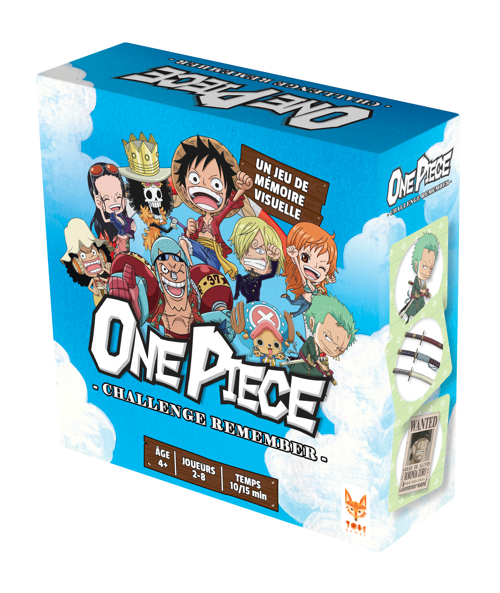 Jeu de société One Piece Challenge Remember