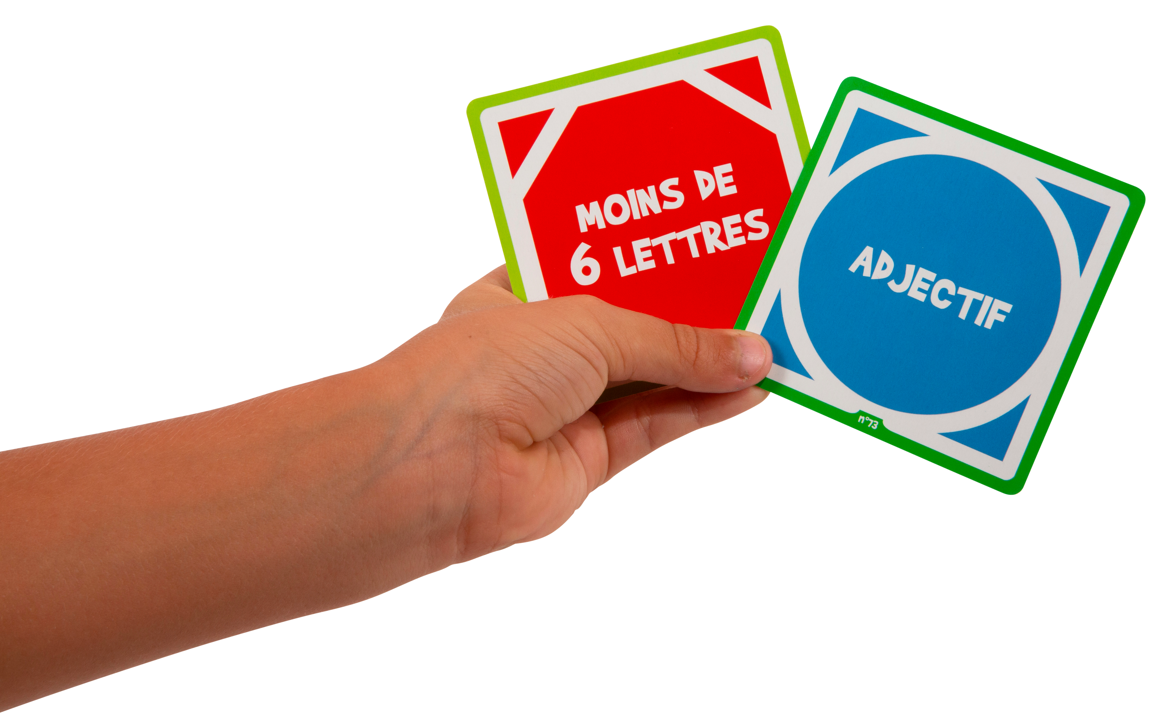 Jeu de société Optimo vue des cartes