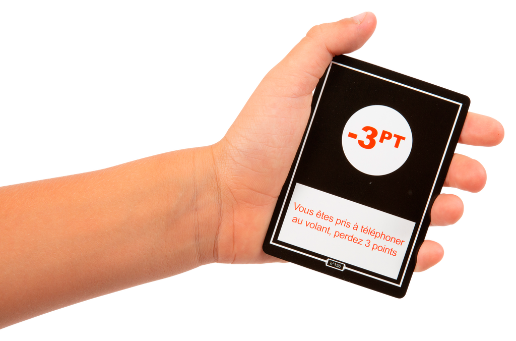 Jeu de société Sauve ton permis vue des cartes