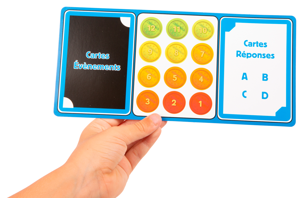 Jeu de société Sauve ton permis vue des cartes