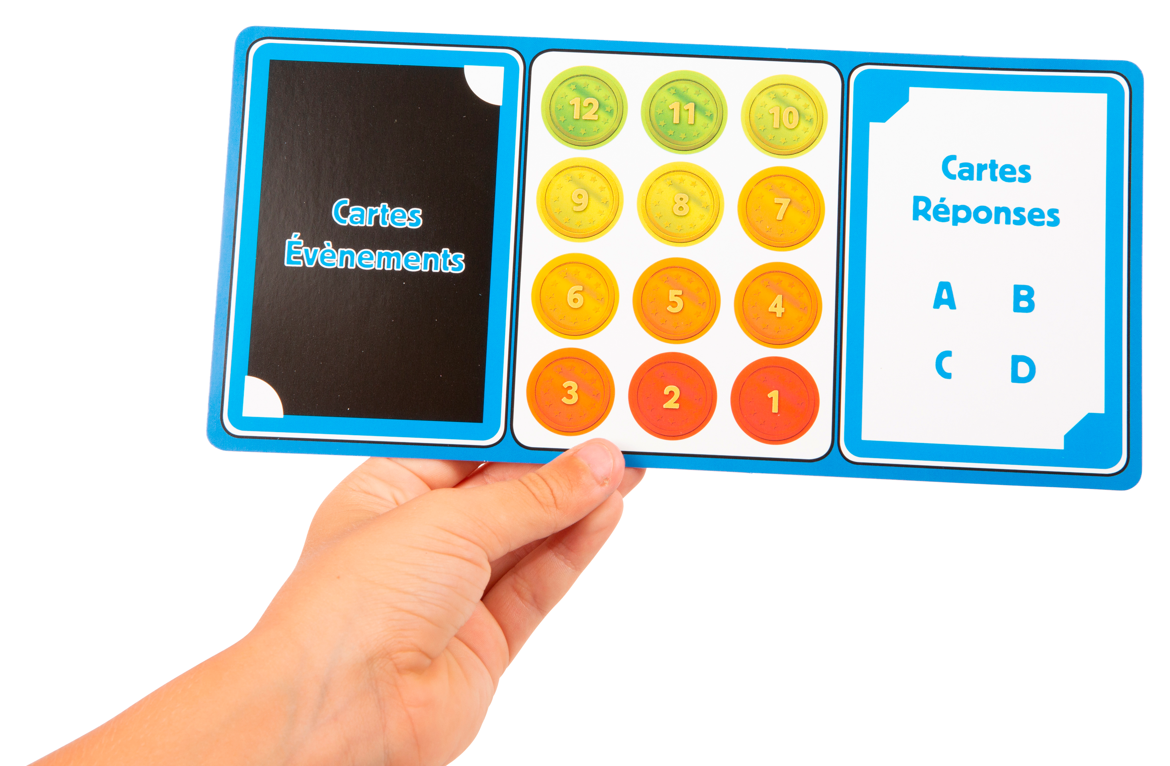 Jeu de société Sauve ton permis vue des cartes