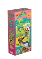 Boite rose du Puzzle Zig & Sharko - 100 pièces