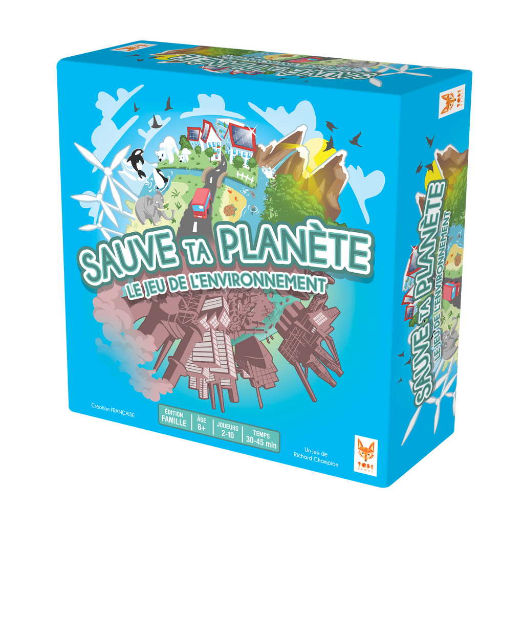Jeu de société Sauve ta planète
