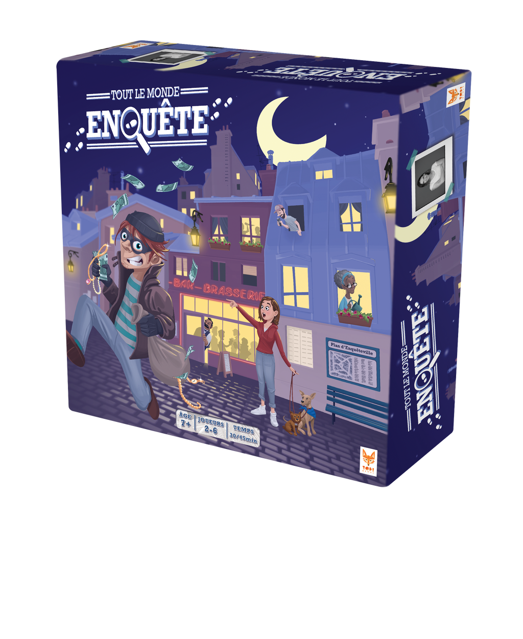 Jeu de société Tout le monde enquête - image transparente