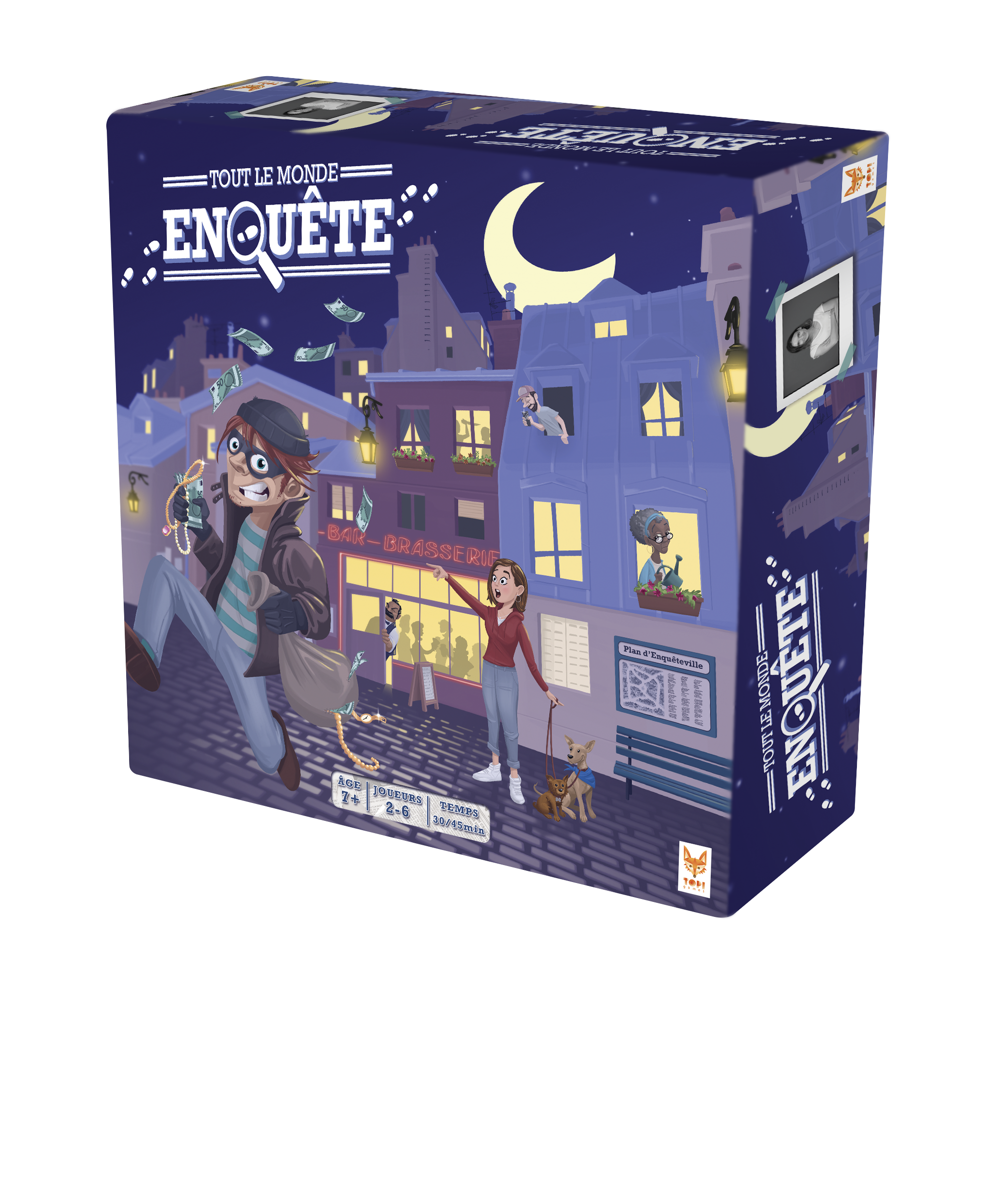 Jeu de société Tout le monde enquête - image transparente