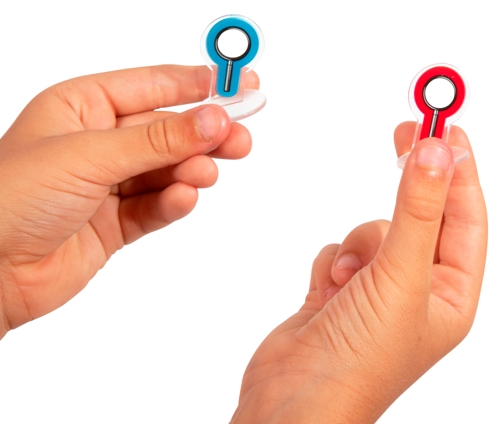 Jetons du jeu de société de Natoo - Tout le monde enquête