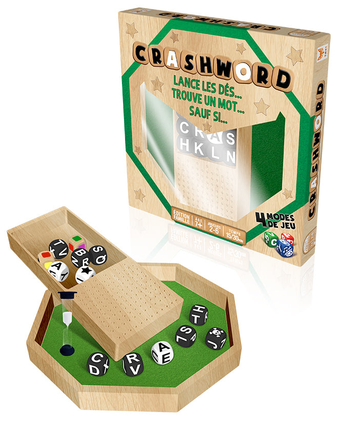 Jeu de société déplié Crashword