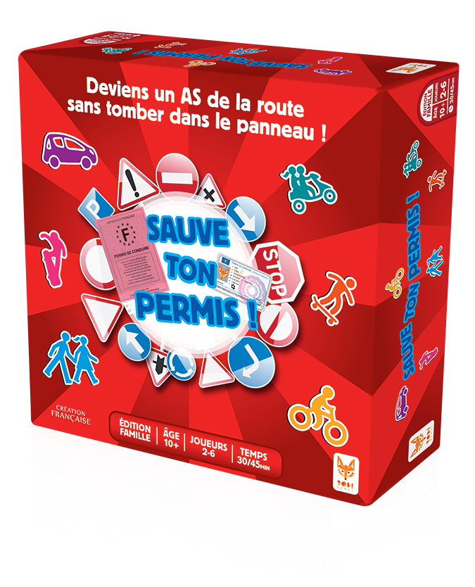 Jeu de société Sauve ton permis