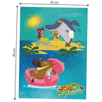Puzzle monté Zig & Sharko - 208 pièces